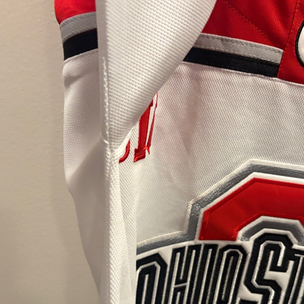 Ohio State Red and White Jersey - Picture 6 of 8